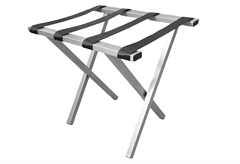 Μπαγκαζιέρα Σπαστή Μεταλλική Ασημί Ματ