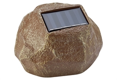 Ηλιακό Φωτιστικό Nattera Βράχος Μπεζ