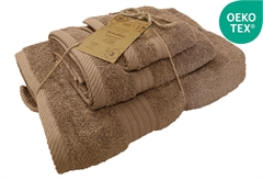 Σετ Πετσέτες Μπάνιου Ionion Tender 3τμχ Μπεζ