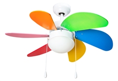 Wellio WCF-76 Ανεμιστήρας Οροφής Φ76cm LED