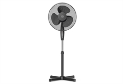 Wellio WSF-40BR Ανεμιστήρας Ορθοστάτης Φ40cm Μαύρος
