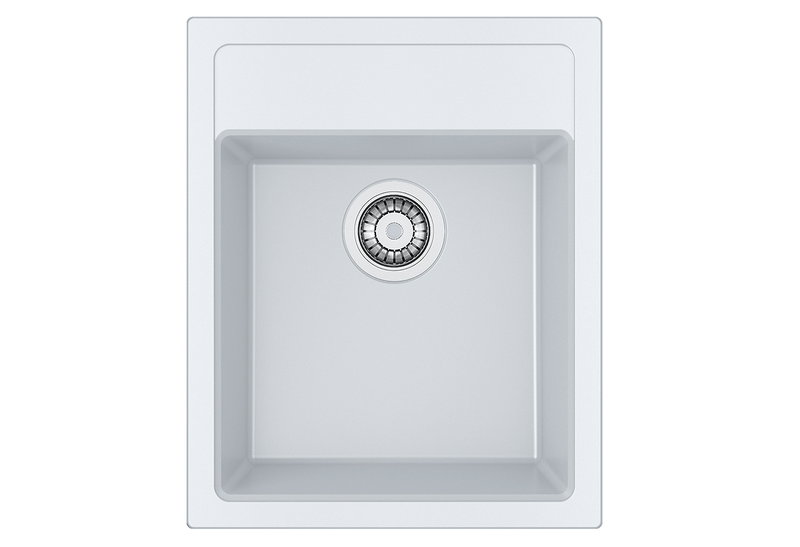 Franke Sirius SID 610-40 Νεροχύτης 43x53cm Polar White