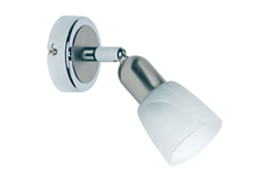 Σποτ Brilliant Sofia Χρωμέ Με Οπάλ Γυαλί