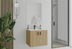 Έπιπλο Μπάνιου με Καθρέπτη Drop Toscana 60cm