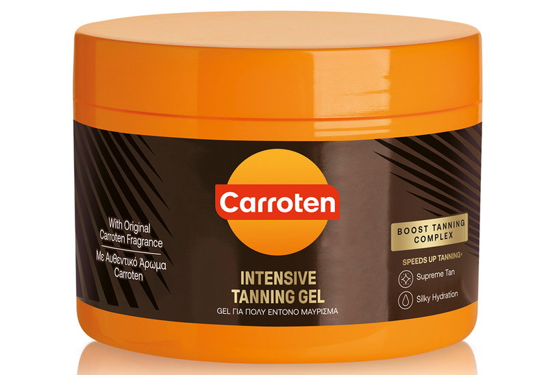 Carroten Intensive Tanning Gel Μαυρίσματος SPF0 150ml