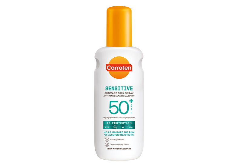 Carroten Sensitive Αντηλιακή Κρέμα SPF50+ 200ml