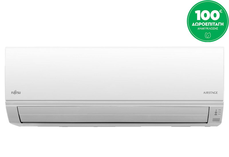 Fujitsu KL Series ASEG24KLCA/AOEG24KLCA Κλιματιστικό Inverter 24000BTU