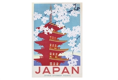 Αφίσα Pyramid Japan Railways 91.5x61cm