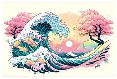Αφίσα Pyramid Wave Collection 91.5x61cm