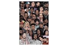 Αφίσα Pyramid Hip Hop Icons 91.5x61cm