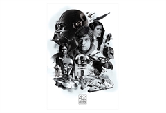 Αφίσα Pyramid Star Wars 40th Anniversary 91.5x61cm