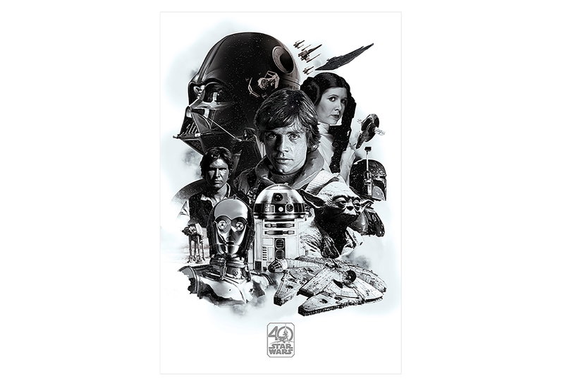 Αφίσα Pyramid Star Wars 40th Anniversary 91.5x61cm