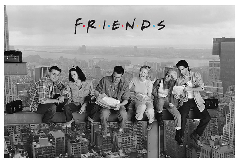 Αφίσα Pyramid Friends Lunch on a Skyscraper 91.5x61cm