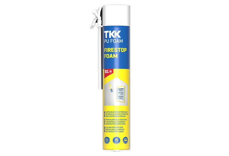 Αφρός Πολυουρεθάνης Χειρός Πυράντοχος TKK Firestop Foam 750ml