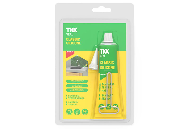 Σφραγιστικό Σιλικόνης TKK Classic 60ml Διάφανο