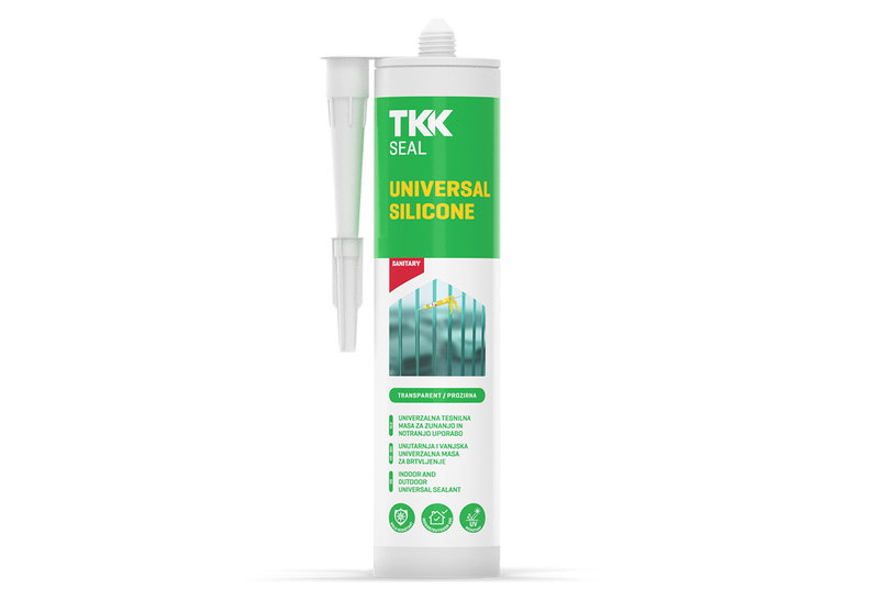 Σφραγιστικό Σιλικόνης Γενικής Χρήσης TKK Universal 260ml Διάφανο