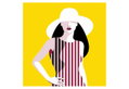 Καμβάς Ostaria Bather 28x28cm σε 4 Σχέδια