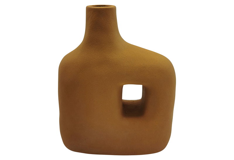 Βάζο Πορσελάνης Ostaria Camel 14cm