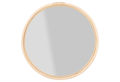 Καθρέπτης Τοίχου Ostaria Rattan Φ45cm