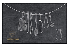 Πατάκι Ionion Kitchenware 110x70cm