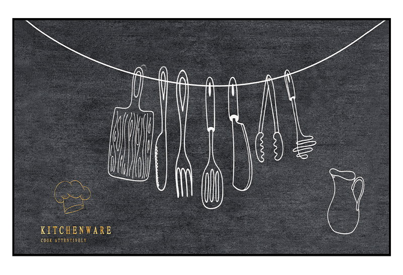 Πατάκι Ionion Kitchenware 110x70cm
