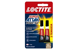 Σετ Κόλλα Στιγμής Loctite Super Attack Original 2τμχ