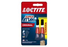 Σετ Κόλλα Στιγμής Loctite Super Attack Original 2τμχ