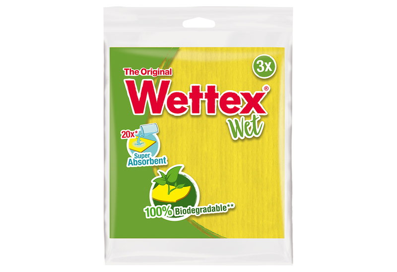 Σετ Σπογγοπετσέτα Υγρή Wettex No1 3τμχ