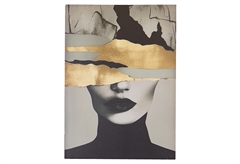 Καμβάς Homefit Grey Face 70x50cm