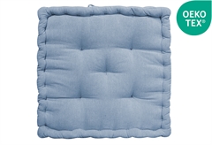 Μαξιλάρι Δαπέδου Easy Home Indra 40x40cm Ανοιχτό Μπλε