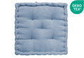 Μαξιλάρι Δαπέδου Easy Home Indra 40x40cm Ανοιχτό Μπλε