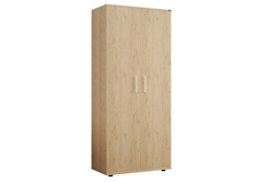 Ντουλάπα Ρούχων Δίφυλλη Adore Delos Μ80xΠ47xΥ187cm Natural