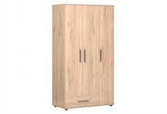 Ντουλάπα Ρούχων Τρίφυλλη Adore Milos Μ103xΠ52xΥ187cm Natural