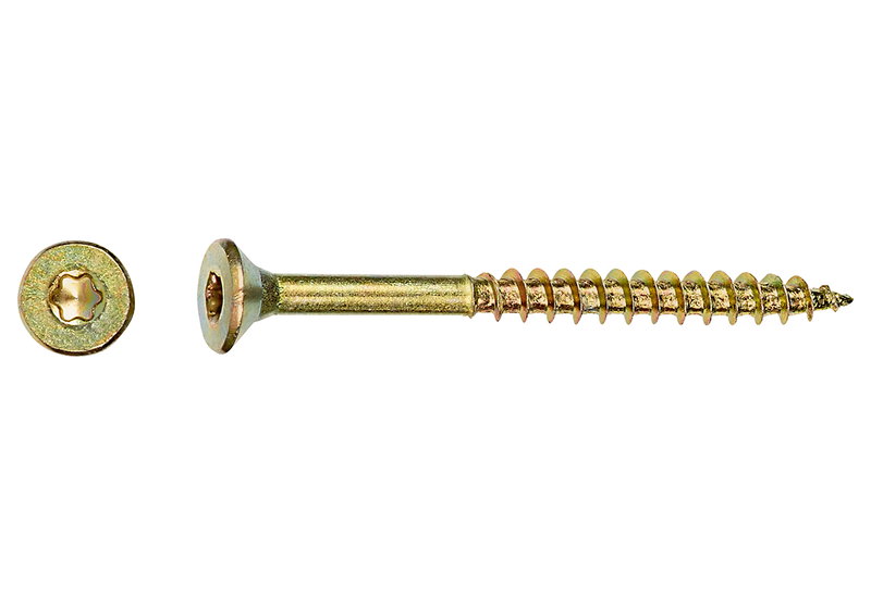 Νοβοπανόβιδα LUX Φρεζάτη TX Φ5x80mm Χρυσό 15τμχ