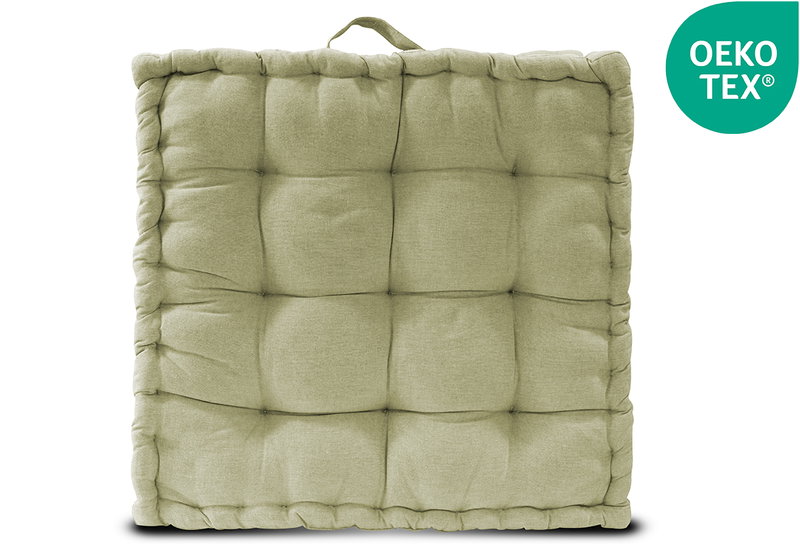 Μαξιλάρι Δαπέδου Easy Home Indra 60x60cm Μέντα
