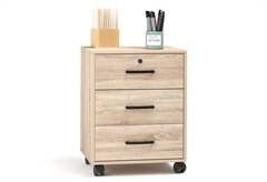 Συρταριέρα Kitwood Nefeli με 3 Συρτάρια Μ45xΠ4xΥ63cm Natural