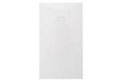 Βάση Ντουσιέρας Tema Glass Stone Παραλληλόγραμμη 100x80cm Λευκή