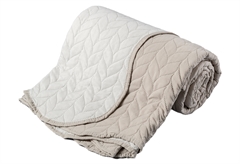 Κουβερλί Μονό Easy Home Εκρού 220x160cm 2 Όψεων