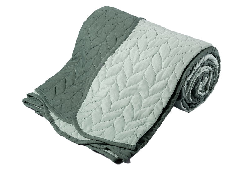 Κουβερλί Μονό Easy Home Μέντα 220x160cm 2 Όψεων