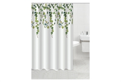 Κουρτίνα Μπάνιου Dizas Miracle 180x180cm Green Leaves