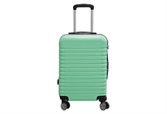 Ionion Stripes Βαλίτσα Καμπίνας Μέντα Μ35xΠ23xΥ55cm