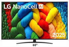 LG 65NANO81A6A 4K UHD Smart Τηλεόραση 65"