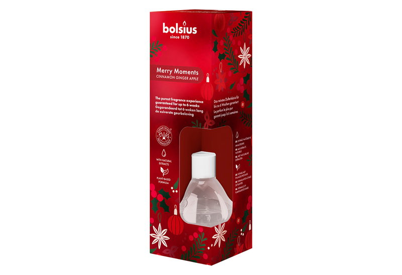 Αρωματικό Χώρου Bolsius True Glow Merry Moments 60ml Apple Cinnamon