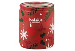 Αρωματικό Κερί σε Ποτήρι Bolsius True Glow Merry Moments Apple Cinnamon