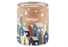 Αρωματικό Κερί σε Ποτήρι Bolsius Silent Night Hazelnut Vanilla