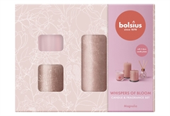 Σετ Δώρου Bolsius Whispers of Bloom Magnolia
