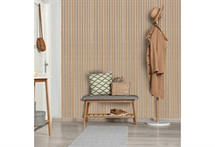 Ηχοαπορροφητικό Πάνελ Τοίχου MDF Quanti Light Oak Ανοιχτό Δρυς Μ244xΠ52cm 18mm 1.27m²