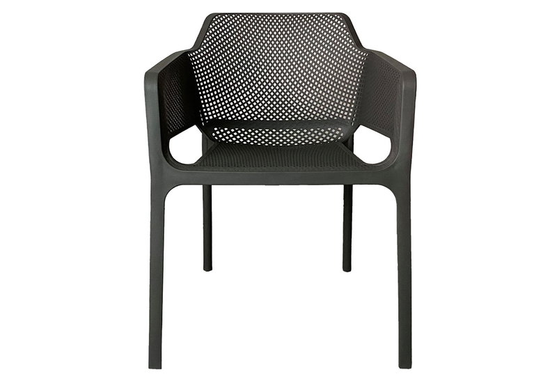 Καρέκλα Hawai Μ59xΠ59xΥ80cm Ανθρακί