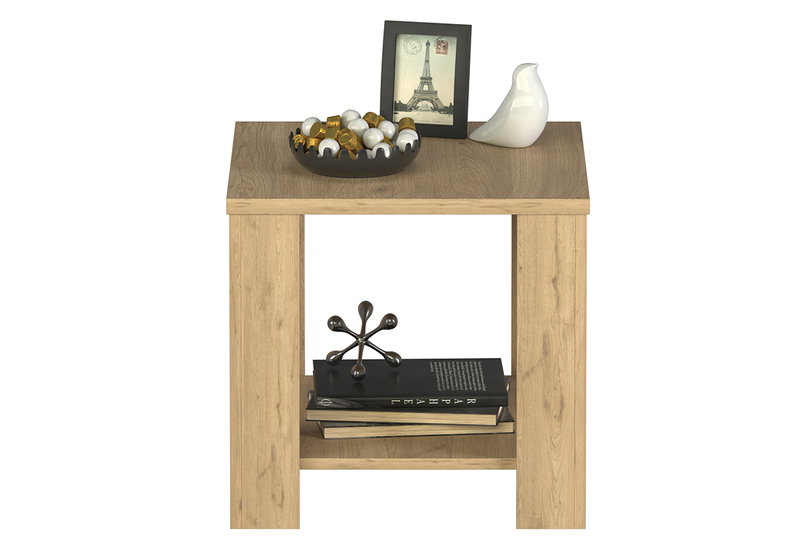 Βοηθητικό Τραπέζι Adore Delos Natural Μ50xΠ48xΥ50cm