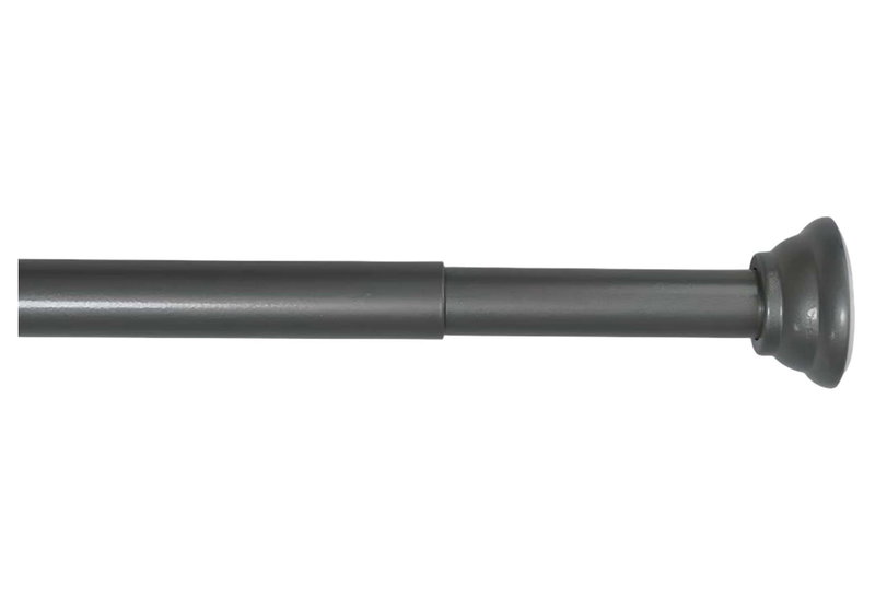 Κουρτινόβεργα Πίεσης Central Home 80/125cm Ασημί
